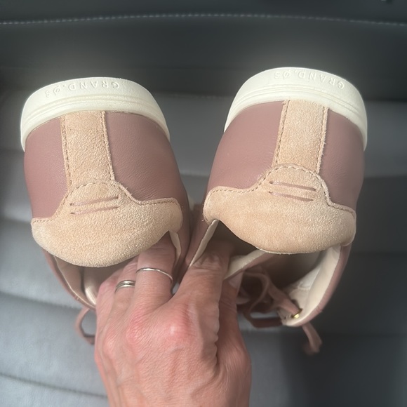 Cole Haan Crosscourt Sneaker Women 8.5 EUC Pink Rose - Picture 7 of 7